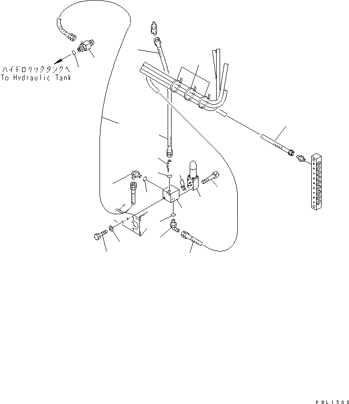 Схема запчастей Komatsu PC210LC-6G - REDUCE КЛАПАН КОМПЛЕКТ (СПЕЦ-Я ДЛЯ РАЗРУШ. ЗДАНИЙ)(№-) ГИДРАВЛИКА