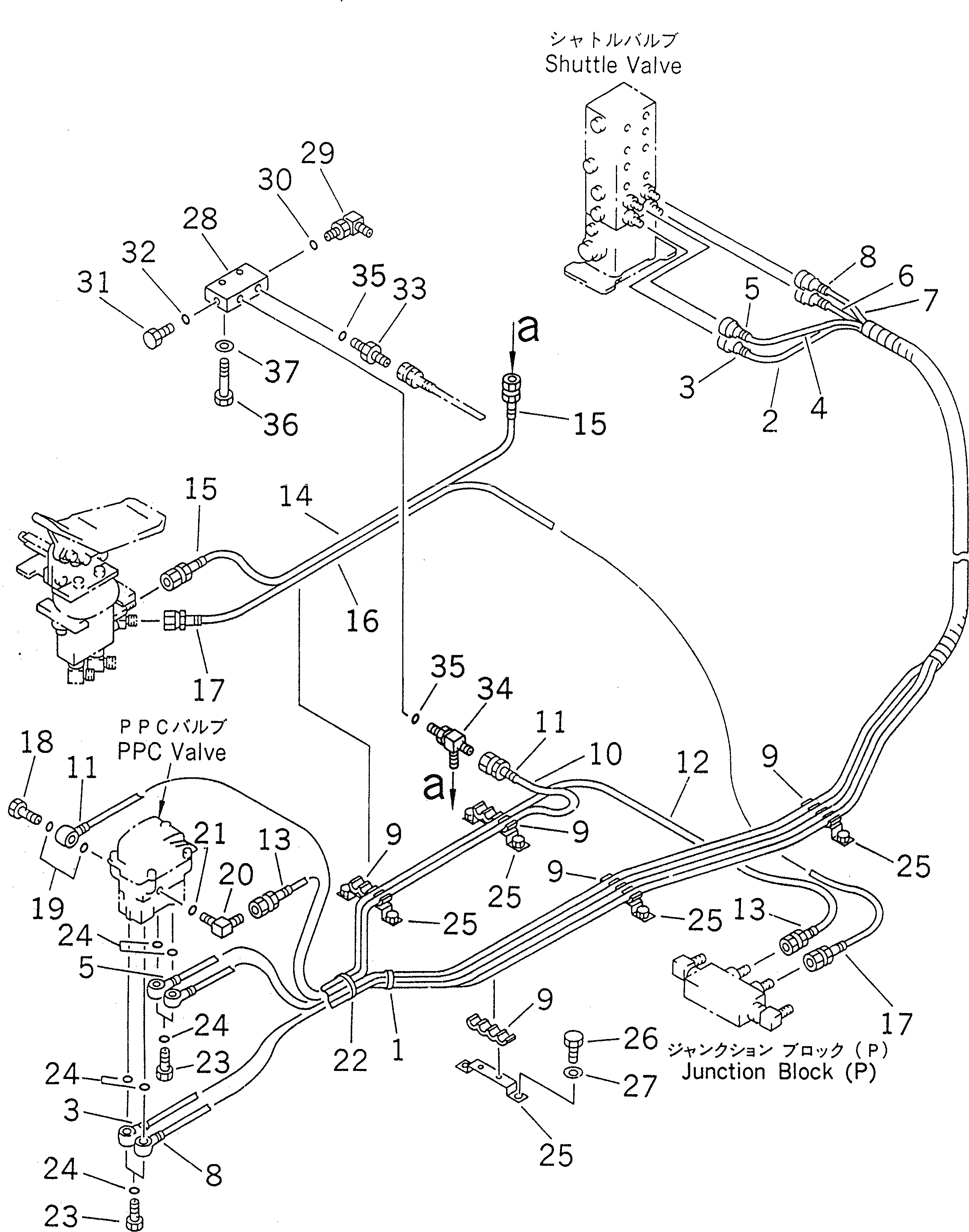 Схема запчастей Komatsu PC210LC-6G - PPC ЛИНИЯ ХОДА (EPC) (С ДОПОЛН. ГИДРОЛИНИЕЙ) ( АКТУАТОР)(№-99) КАБИНА ОПЕРАТОРА И СИСТЕМА УПРАВЛЕНИЯ