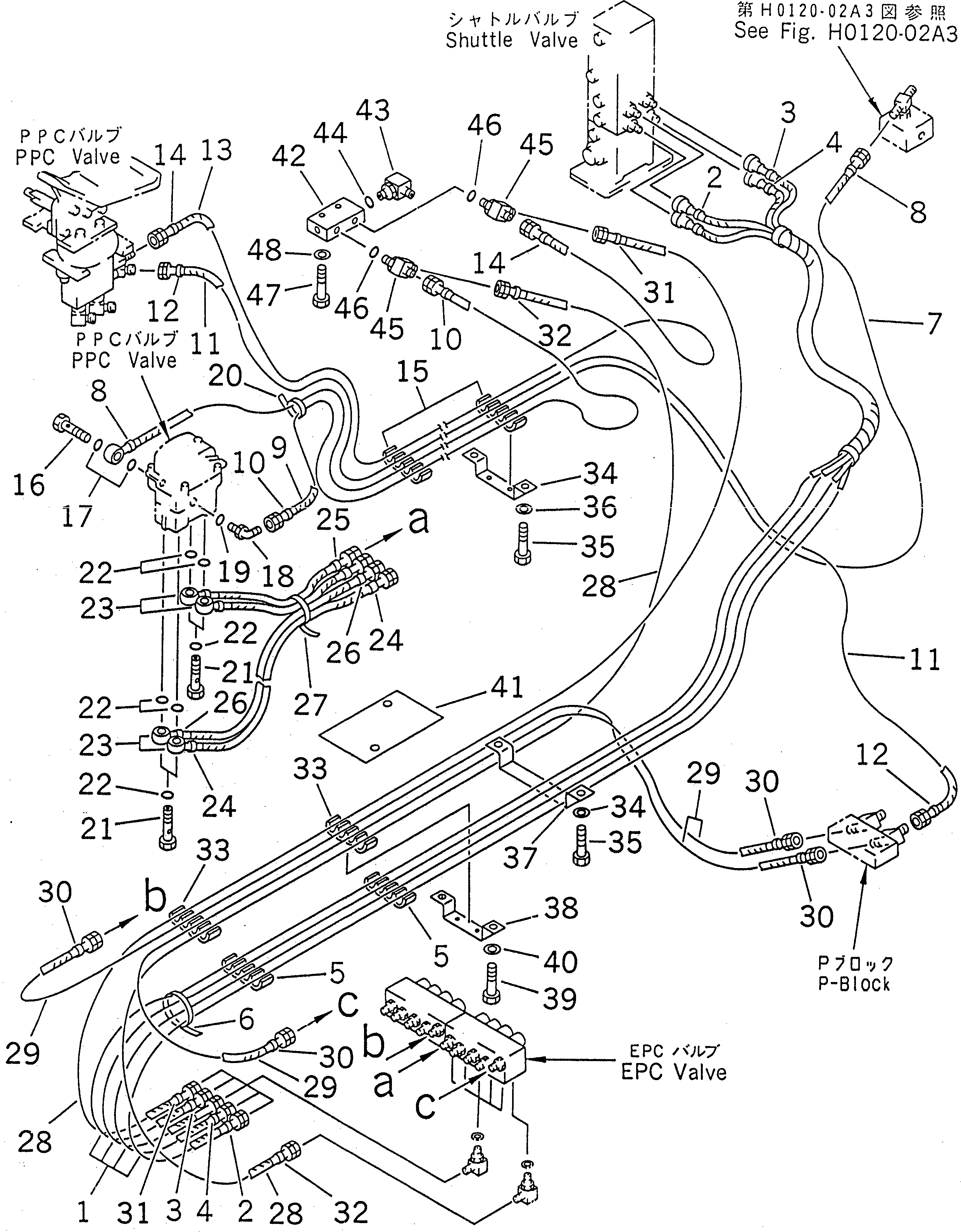 Схема запчастей Komatsu PC210LC-6G - PPC ЛИНИЯ ХОДА (С ДОПОЛН. ГИДРОЛИНИЕЙ) ( АКТУАТОР)      (РАДИО УПРАВЛ-Е СПЕЦ-Я.)(№-9) КАБИНА ОПЕРАТОРА И СИСТЕМА УПРАВЛЕНИЯ