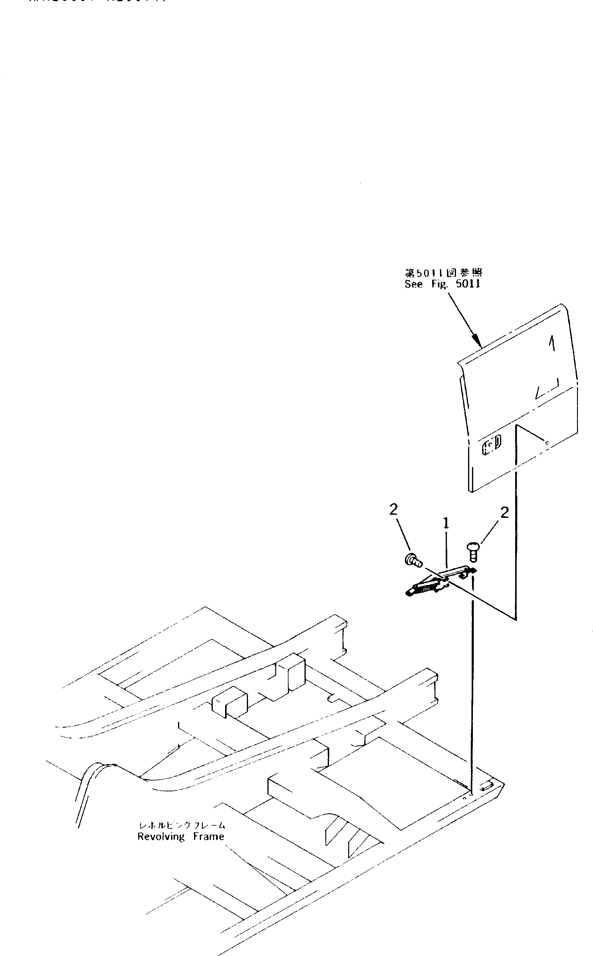 Схема запчастей Komatsu PC210LC-5K - СТОЙКА ДЛЯ ДВЕРЬ ЛЕВ. ИЛИ ПРАВ. (СПЕЦ-Я TBG) (ДЛЯ SCANDINAVIA)(№K-K7) ЧАСТИ КОРПУСА