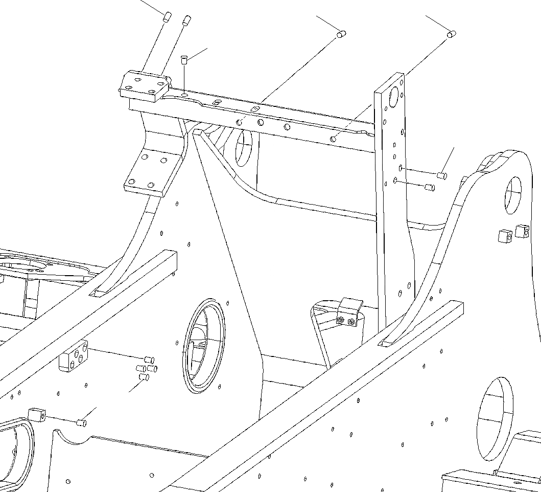 Схема запчастей Komatsu PC210NLC-8K - БЫСТРОСЪЕМН. МЕХ-М-LESS (BLANKING ЧАСТИ) (ВРАЩ.. РАМА) J ОСНОВНАЯ РАМА И ЕЕ ЧАСТИ