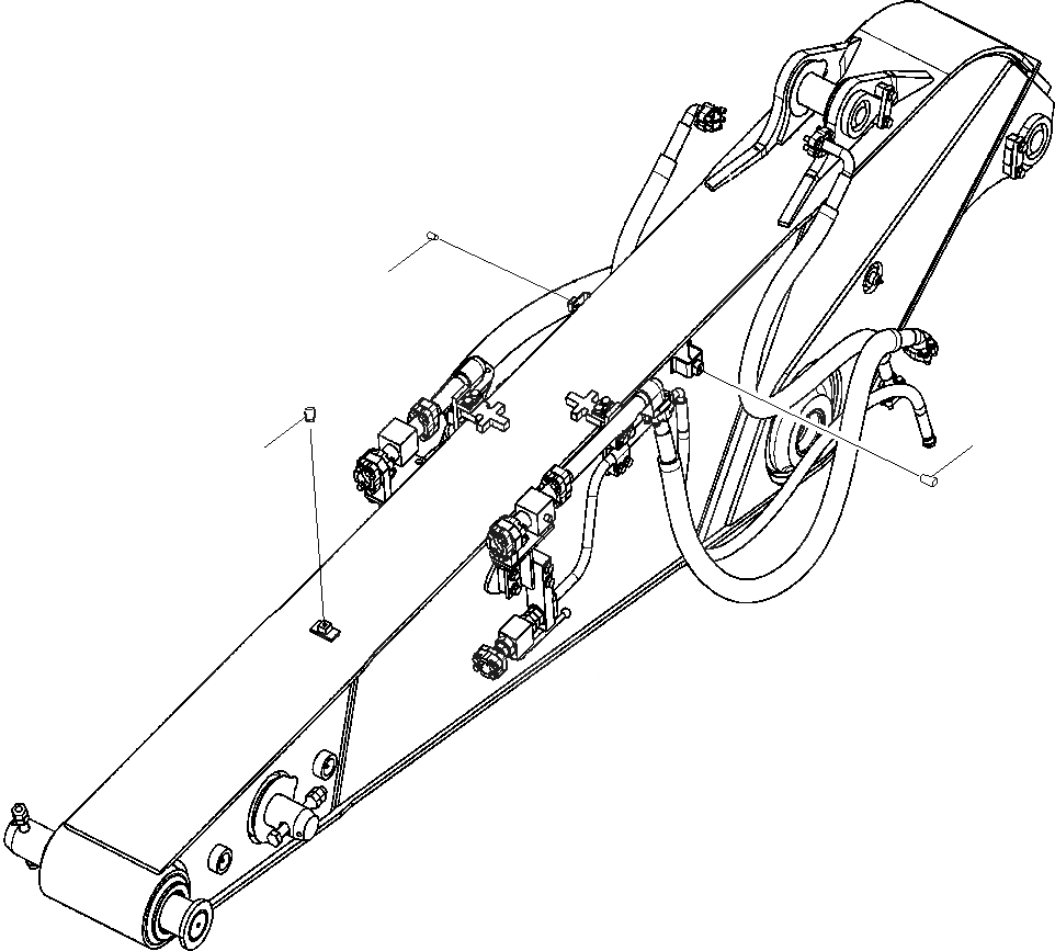 Схема запчастей Komatsu PC210NLC-8K - БЫСТРОСЪЕМН. МЕХ-М-LESS (BLANKING ЧАСТИ) (.M РУКОЯТЬ) T РАБОЧЕЕ ОБОРУДОВАНИЕ