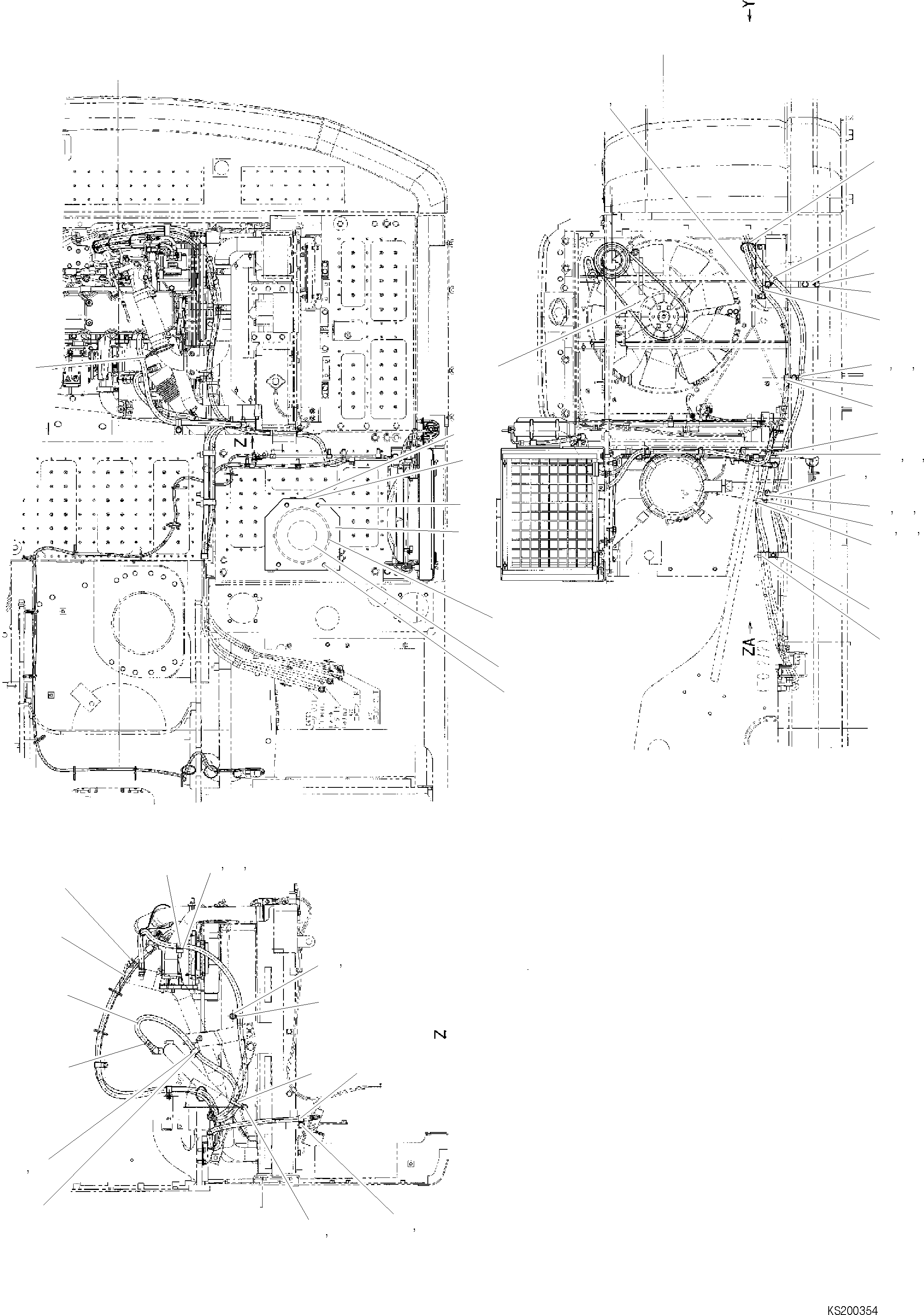 Схема запчастей Komatsu PC210LC-8 WASTE SPEC - КОНДИЦ. ВОЗДУХА ВОЗДУХОВОДЫ TABLE OF CONTENS PCLC-8 WASTE СПЕЦ-Я