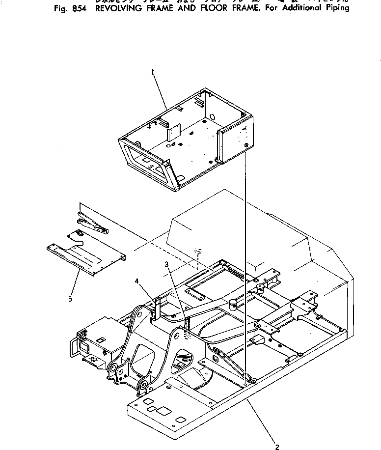 Схема запчастей Komatsu PC220-2 - ОСНОВНАЯ РАМА И ОСНОВН. КОНСТРУКЦИЯ¤ С ДОПОЛН. ГИДРОЛИНИЕЙ ОПЦИОННЫЕ КОМПОНЕНТЫ (/)