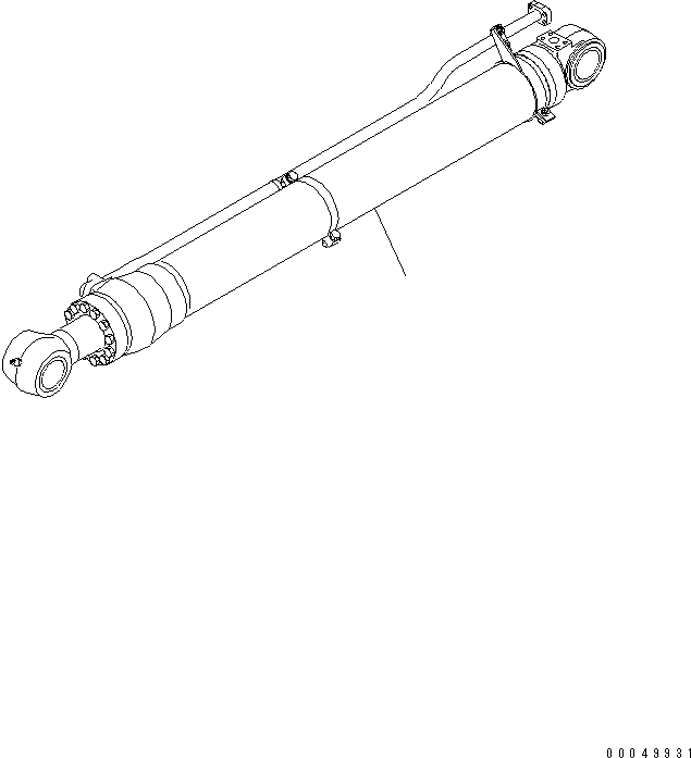 Схема запчастей Komatsu PC220-7 - ЦИЛИНДР РУКОЯТИ(МОРОЗОУСТОЙЧИВ. СПЕЦИФ-Я (-)) РАБОЧЕЕ ОБОРУДОВАНИЕ