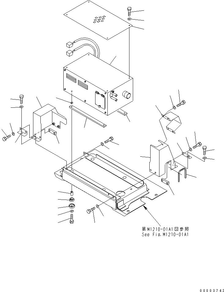 Схема запчастей Komatsu PC220-7 - ПРЕДПУСКОВ. ПОДОГРЕВ (КРЕПЛЕНИЕ ОБОГРЕВАТЕЛЯING) (МОРОЗОУСТОЙЧИВ. СПЕЦИФ-Я) (ДЛЯ КАБИНЫ EATER)(№-) РАЗНОЕ