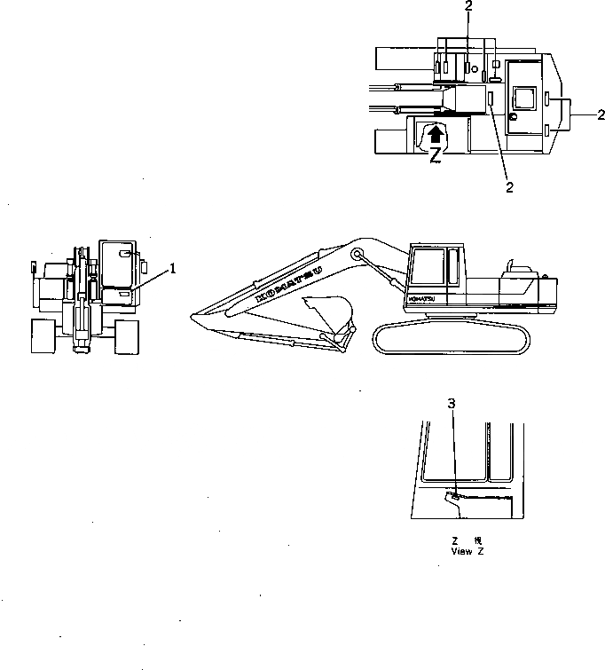 Схема запчастей Komatsu PC220LC-3 - МАРКИРОВКА (REGULATION OF SWEDEN) СПЕЦ. APPLICATION ЧАСТИ¤ МАРКИРОВКА¤ ИНСТРУМЕНТ И РЕМКОМПЛЕКТЫ