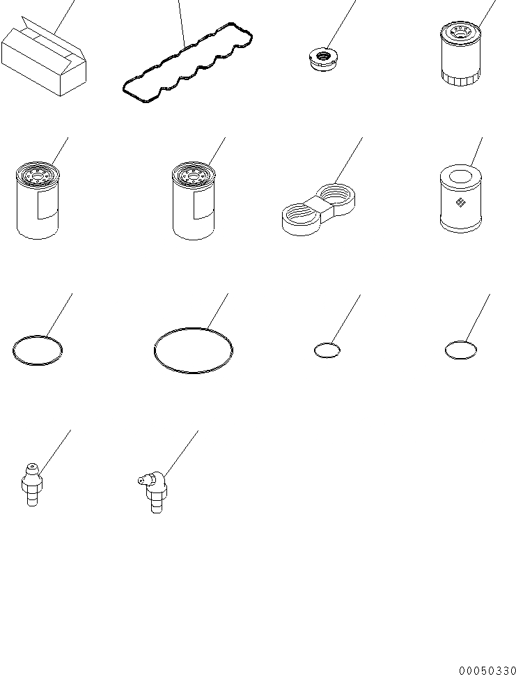 Схема запчастей Komatsu PC220LC-8 - ЗАП. ЧАСТИ (ЗАПЫЛЕНН СПЕЦ-Я.) АКСЕССУАРЫ