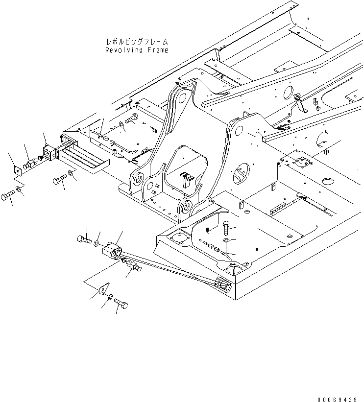 Схема запчастей Komatsu PC220LC-8 - ЭЛЕКТРИЧ. ЭЛЕКТРОПРОВОДКА (ЭКСТРЕНН. ПЕРЕКЛЮЧАТЕЛЬ) (ДЛЯ KAL) ЭЛЕКТРИКА