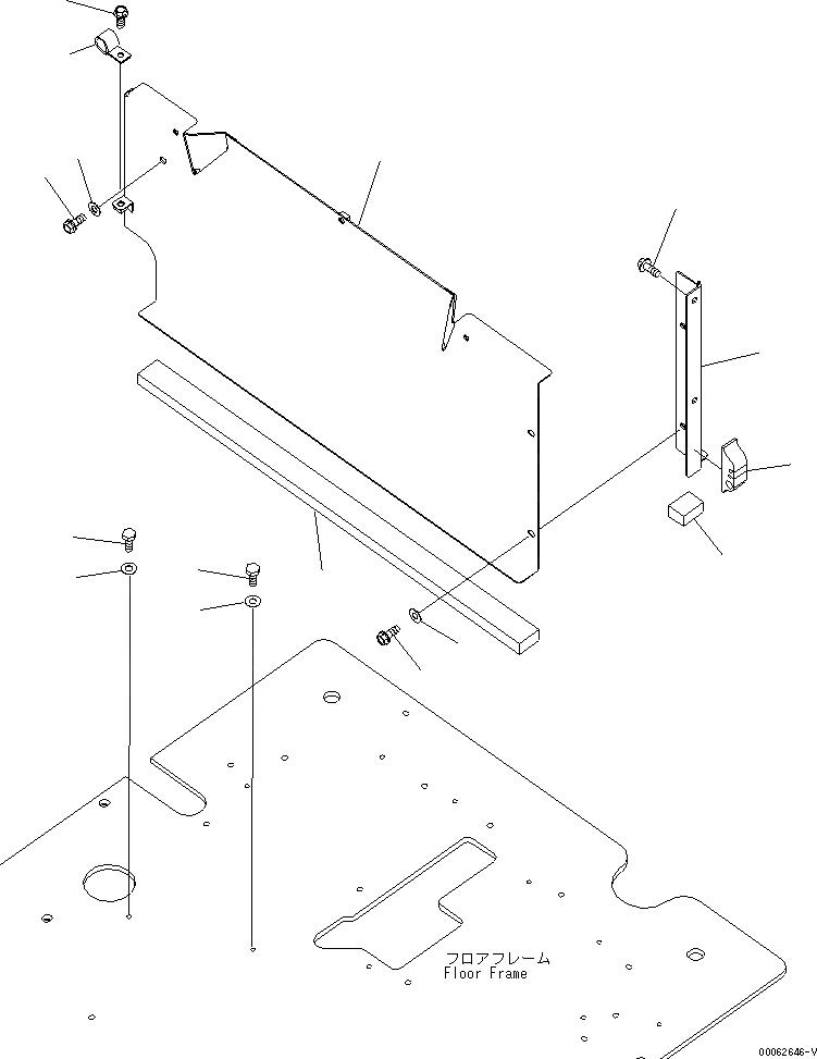 Схема запчастей Komatsu PC220LC-8 - КАБИНА (КАБИНА IN ЧАСТИ) (ПЕРЕГОРОДКА. И ФИЛЬТР.) КАБИНА ОПЕРАТОРА И СИСТЕМА УПРАВЛЕНИЯ