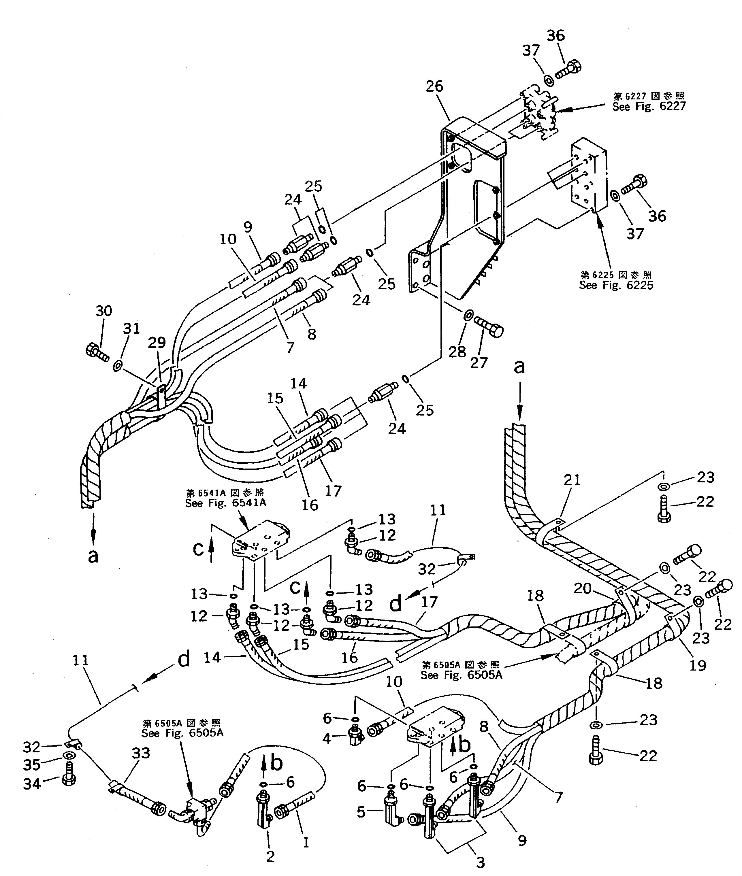 Схема запчастей Komatsu PC220LC-5 - P.P.C.КЛАПАН ТРУБЫ (БЛОК T/F РАСПРЕДЕЛИТ. КЛАПАН) (ДЛЯ WRIST УПРАВЛ-Е) (ДЛЯ ЯПОН.) (KOMATSU PATTERN)(№-778) УПРАВЛ-Е РАБОЧИМ ОБОРУДОВАНИЕМ