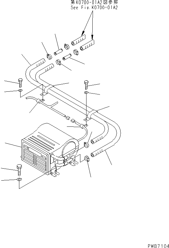 Схема запчастей Komatsu PC228USLC-1 - ОСНОВН. КОНСТРУКЦИЯ (С ОБОГРЕВ-ЛЕМ) (ДЛЯ OFFSET СТРЕЛА)           OM) КАБИНА ОПЕРАТОРА И СИСТЕМА УПРАВЛЕНИЯ