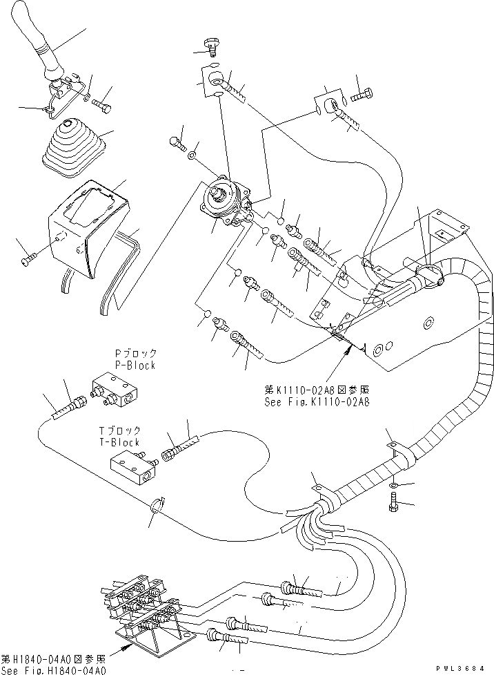 Схема запчастей Komatsu PC228US-2J - ОСНОВН. КОНСТРУКЦИЯ (РЫЧАГ И ТРУБЫ) (ЛЕВ.) (ДЛЯ ЕС)(№-) КАБИНА ОПЕРАТОРА И СИСТЕМА УПРАВЛЕНИЯ