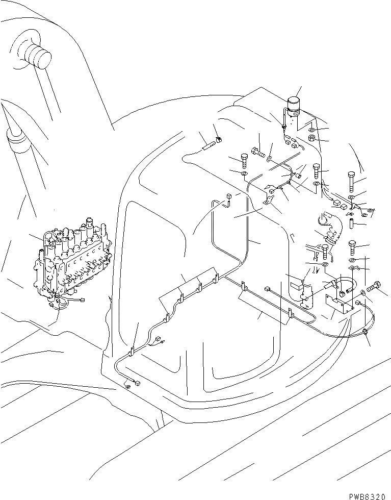 Схема запчастей Komatsu PC228UU-1-TN - КЕРАМИЧ. ГЛУШИТЕЛЬ(№-7) КОМПОНЕНТЫ ДВИГАТЕЛЯ