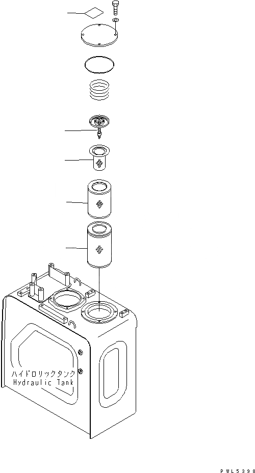 Схема запчастей Komatsu PC228UU-1-TN - COMPACT ТИП ЭЛЕМЕНТ (ДЛЯ ГИДР. БАК.) (ПОСТАВЛЯЕТСЯ ОТДЕЛЬНО) ОСНОВН. КОМПОНЕНТЫ И РЕМКОМПЛЕКТЫ