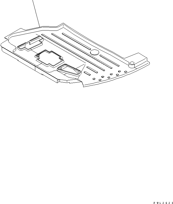 Схема запчастей Komatsu PC228US-2 - ПОКРЫТИЕ ПОЛА( АКТУАТОР) КАБИНА ОПЕРАТОРА И СИСТЕМА УПРАВЛЕНИЯ