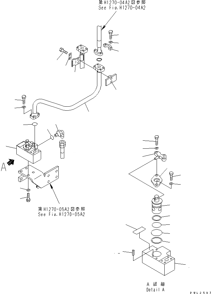 Схема запчастей Komatsu PC228USLC-2 - НАВЕСНОЕ ОБОРУД-Е ( АКТУАТОР) (CROSS КЛАПАН¤ ПРАВ.) (СПЕЦ-Я ДЛЯ РАЗРУШ. ЗДАНИЙ) ГИДРАВЛИКА