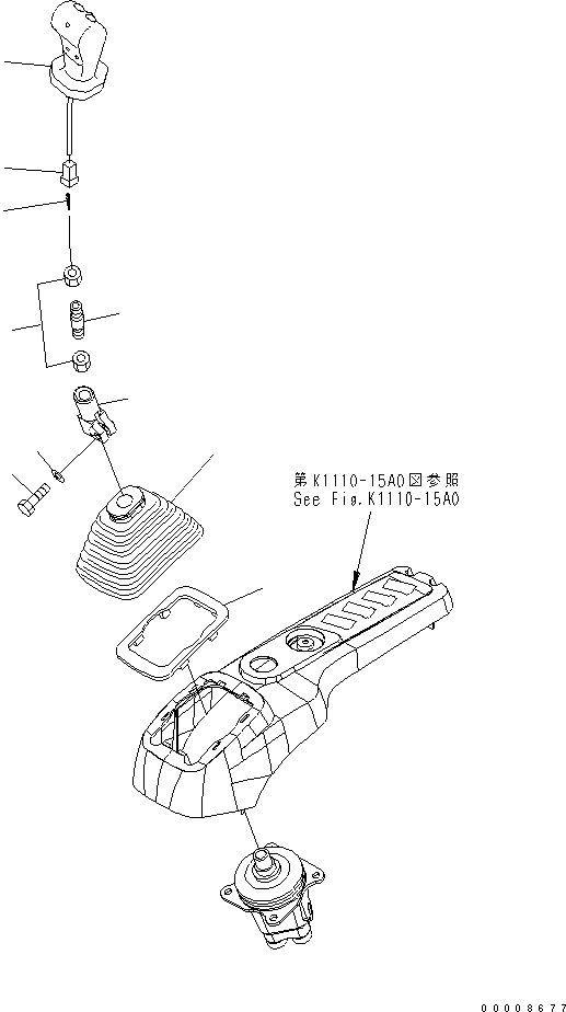 Схема запчастей Komatsu PC228US-3 - РАБОЧЕЕ ОБОРУДОВАНИЕ РЫЧАГ (/) (ПРАВ.) (ДЛЯ 2-СЕКЦИОНН. СТРЕЛЫ)(№-8) ОСНОВН. КОМПОНЕНТЫ И РЕМКОМПЛЕКТЫ