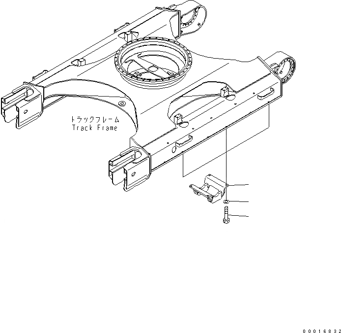 Схема запчастей Komatsu PC228USLC-3-YB - ЗАЩИТА ОПОРНЫХ КАТКОВ (СПЕЦ-Я ДЛЯ РАЗРУШ. ЗДАНИЙ)(№-) ХОДОВАЯ