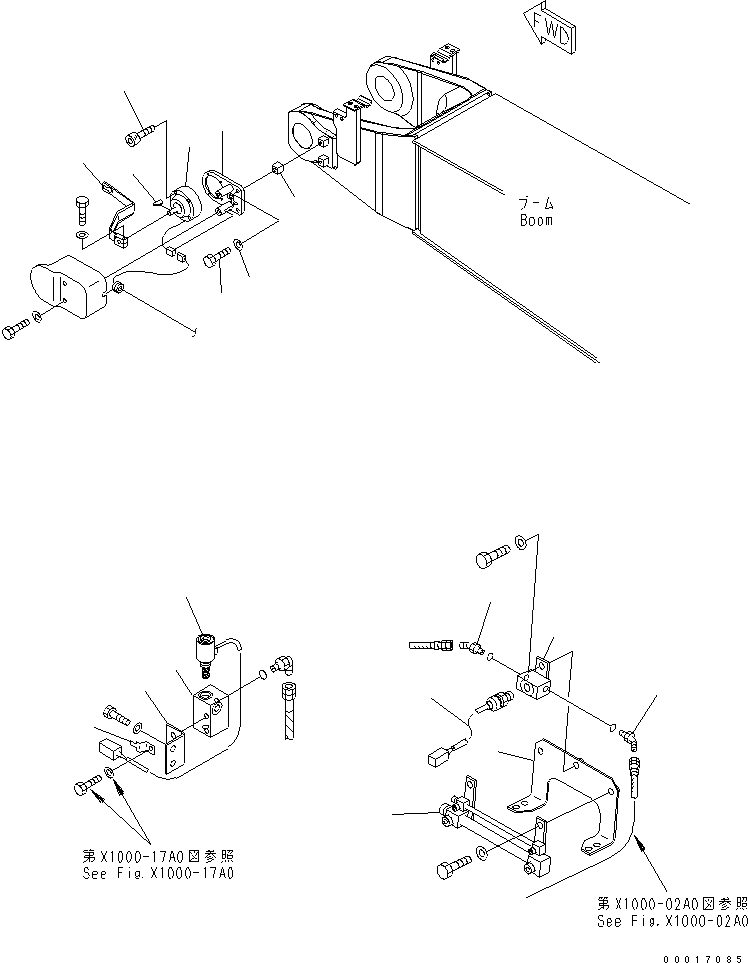 Схема запчастей Komatsu PC228US-3-YG - РУКОЯТЬ CRANE (БЛОКИР. СТРЕЛЫ ЛИНИЯ¤ СОЛЕНОИДНЫЙ КЛАПАН И РУКОЯТЬ POTENTIO) (СПЕЦ-Я ДЛЯ РАЗРУШ. ЗДАНИЙ) (YELНИЗ.)(№7-) СПЕЦ. ОПЦИИ