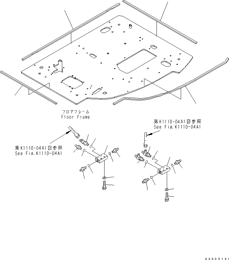 Схема запчастей Komatsu PC228US-3N-YP - ОСНОВН. КОНСТРУКЦИЯ (P¤T БЛОК И УПЛОТНЕНИЕ) ( АКТУАТОР) КАБИНА ОПЕРАТОРА И СИСТЕМА УПРАВЛЕНИЯ