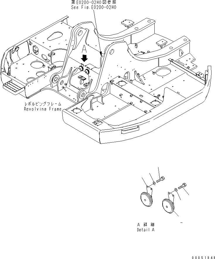 Схема запчастей Komatsu PC228US-3E0 - ОСНОВН. КЛАПАН (СОЕДИНИТЕЛЬН. ЧАСТИ) (/) (СПЕЦИФ-Я С ОТВАЛОМ) ГИДРАВЛИКА