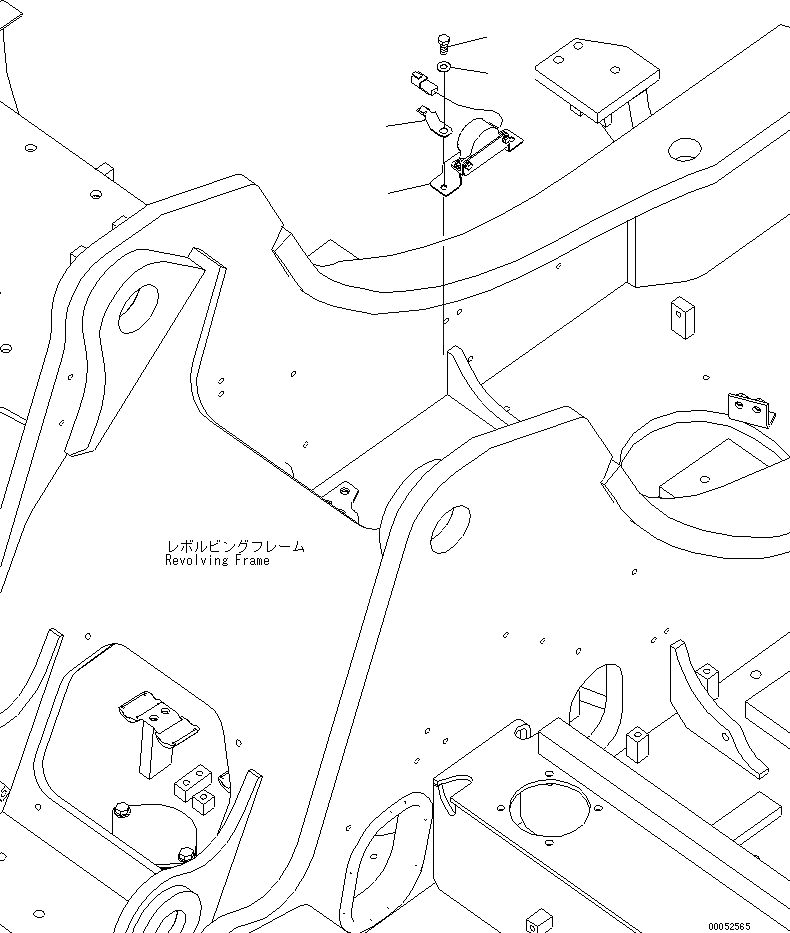 Схема запчастей Komatsu PC228US-3E0 - ОСНОВН. КЛАПАН (СОЕДИНИТЕЛЬН. ЧАСТИ) (/) ( АКТУАТОР) (СПЕЦИФ-Я С ОТВАЛОМ) ГИДРАВЛИКА
