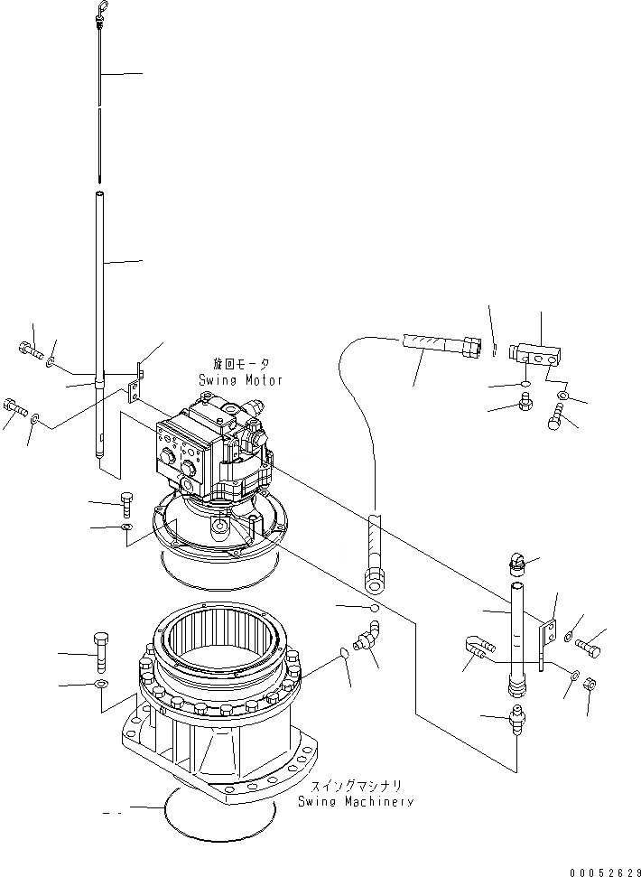 Схема запчастей Komatsu PC228US-3E0 - ГУСЕНИЦЫ (ТРОЙНОЙ ГРУНТОЗАЦЕП. С ОТВЕРСТИЯМИ) (8MM ШИР.) ХОДОВАЯ