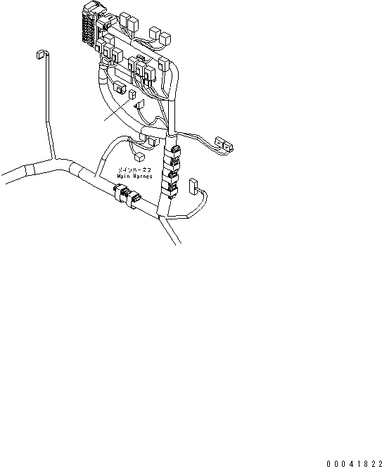 Схема запчастей Komatsu PC230NHD-8K - ПЕРЕКЛЮЧАТЕЛЬ (КОННЕКТОР ВЫБОРА МОДЕЛИ) K OPERATORґS ОБСТАНОВКА И СИСТЕМА УПРАВЛЕНИЯ