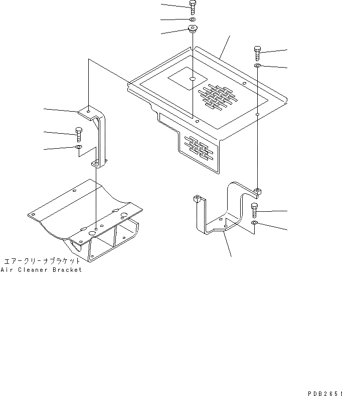 Схема запчастей Komatsu PC240LC-6K - ДВИГАТЕЛЬ СТУПЕНИ(№K-K999) КОМПОНЕНТЫ ДВИГАТЕЛЯ