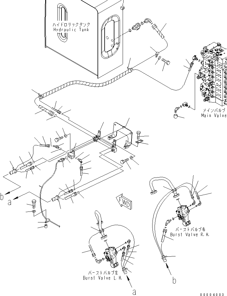 Схема запчастей Komatsu PC240LC-8K - КЛАПАН ПЕРЕГРУЗКИ СТРЕЛЫ (СТРЕЛА) (ШАССИ) (ДЛЯ 2-СЕКЦИОНН. СТРЕЛЫ) H ГИДРАВЛИКА