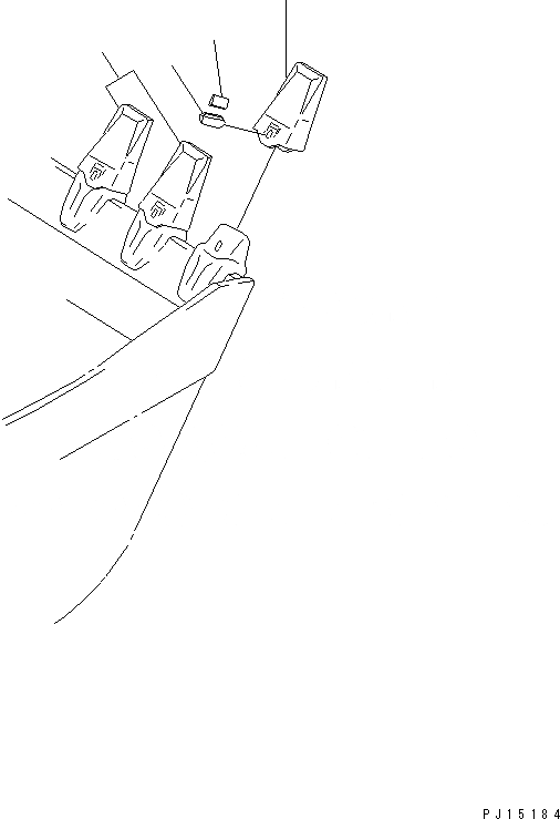 Схема запчастей Komatsu PC240NLC-5K - УДЛИНН. LIFE ЗУБЬЯ(ВЕРТИКАЛЬН. ПАЛЕЦ) РАБОЧЕЕ ОБОРУДОВАНИЕ (ЭКСКАВАТ.)