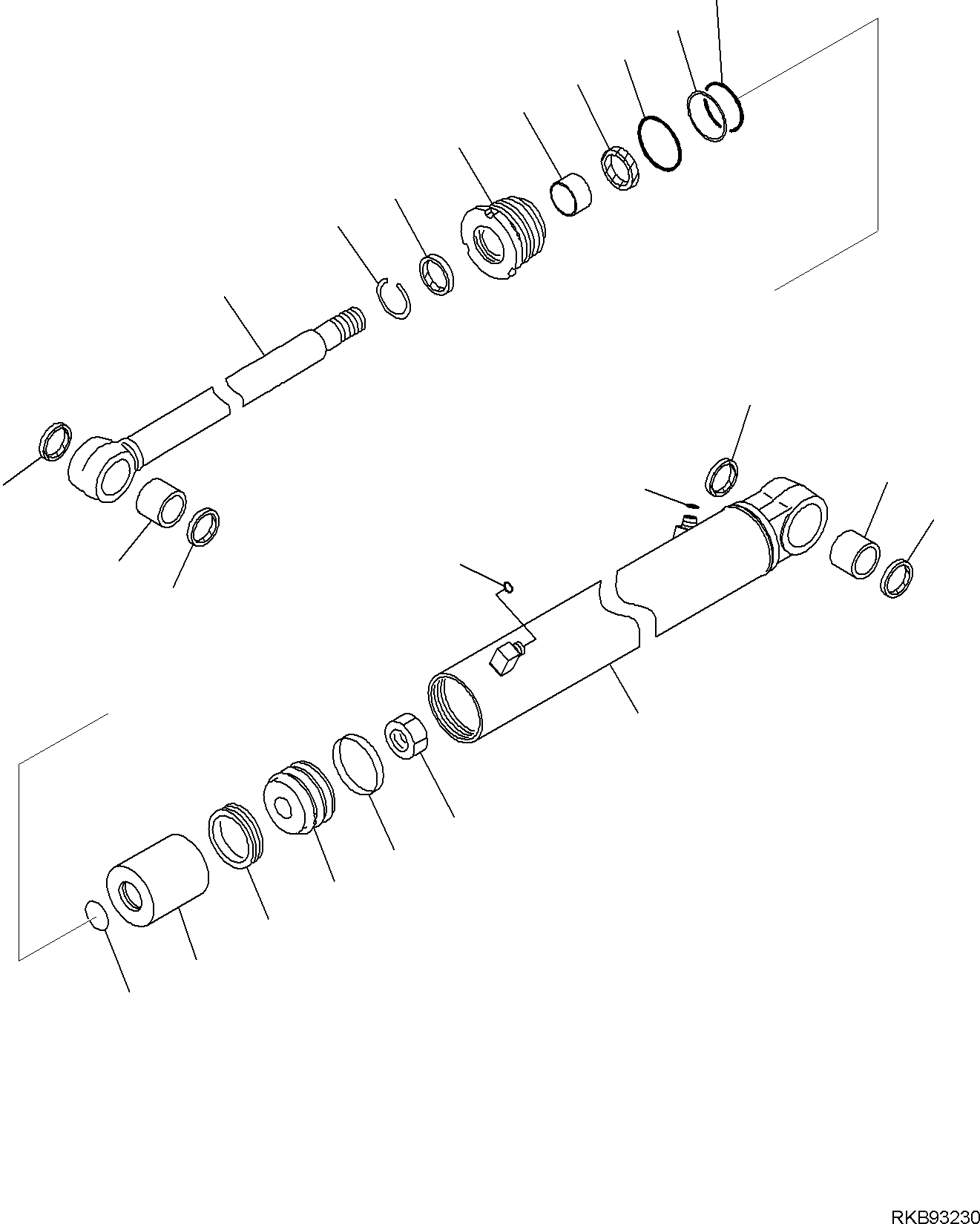 Схема запчастей Komatsu PC26MR-3 - ЦИЛИНДР ПОВОРОТА СТРЕЛЫ (REDUCED ПОВОРОТН. ANGLE СПЕЦ-Я.) РАБОЧЕЕ ОБОРУДОВАНИЕ