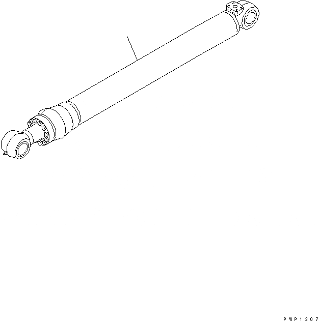 Схема запчастей Komatsu PC270-8 - ЦИЛИНДР РУКОЯТИ(ДЛЯ КЛАПАНА ПЕРЕГРУЗКИ) ( ЧАС. СИСТ. СМАЗКИ ТИП)(№-) РАБОЧЕЕ ОБОРУДОВАНИЕ