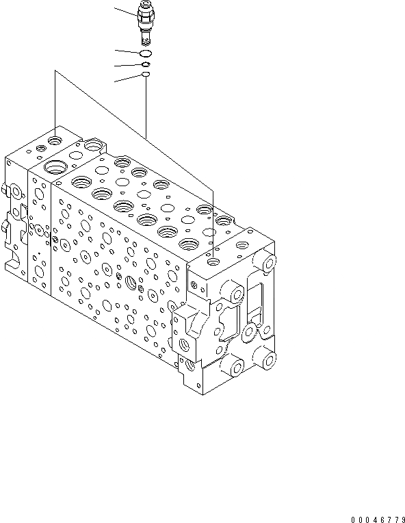 Схема запчастей Komatsu PC270LC-8N1-W1 - ОСНОВН. КЛАПАН (-АКТУАТОР) (9/)(№-) ОСНОВН. КОМПОНЕНТЫ И РЕМКОМПЛЕКТЫ