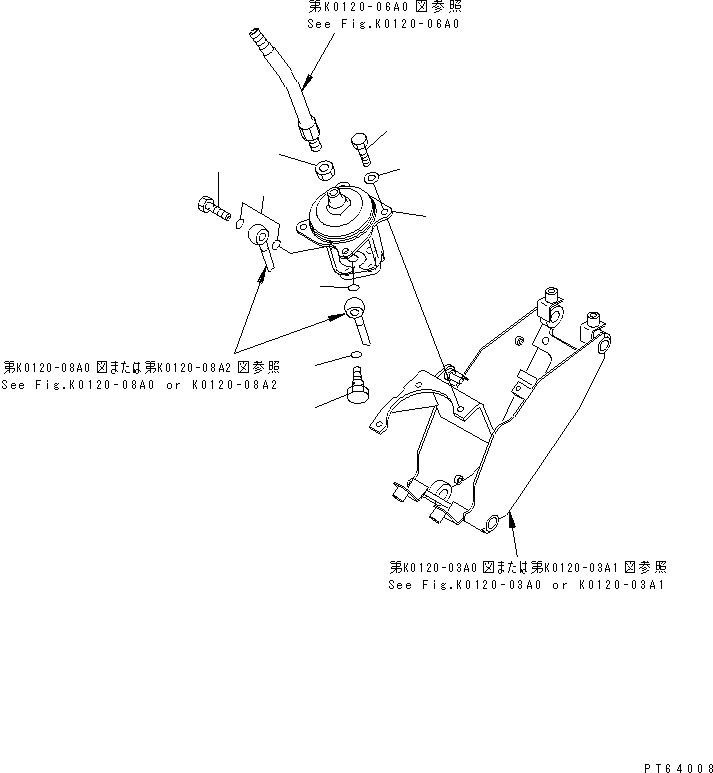 Схема запчастей Komatsu PC27MR-1 - P.P.C. КЛАПАН И ЭЛЕМЕНТЫ КРЕПЛЕНИЯ (ЛЕВ. ) КАБИНА ОПЕРАТОРА И СИСТЕМА УПРАВЛЕНИЯ