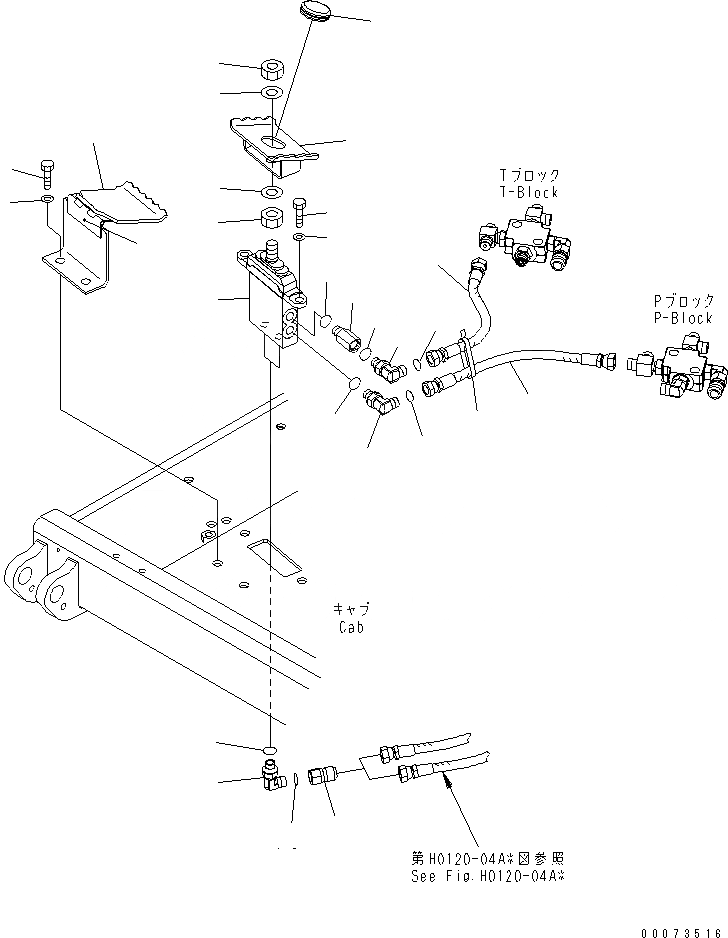 Схема запчастей Komatsu PC27MR-3 - КАБИНА (УПРАВЛЕНИЕ ПОВОРОТОМ СТРЕЛЫ)(№-) КАБИНА ОПЕРАТОРА И СИСТЕМА УПРАВЛЕНИЯ