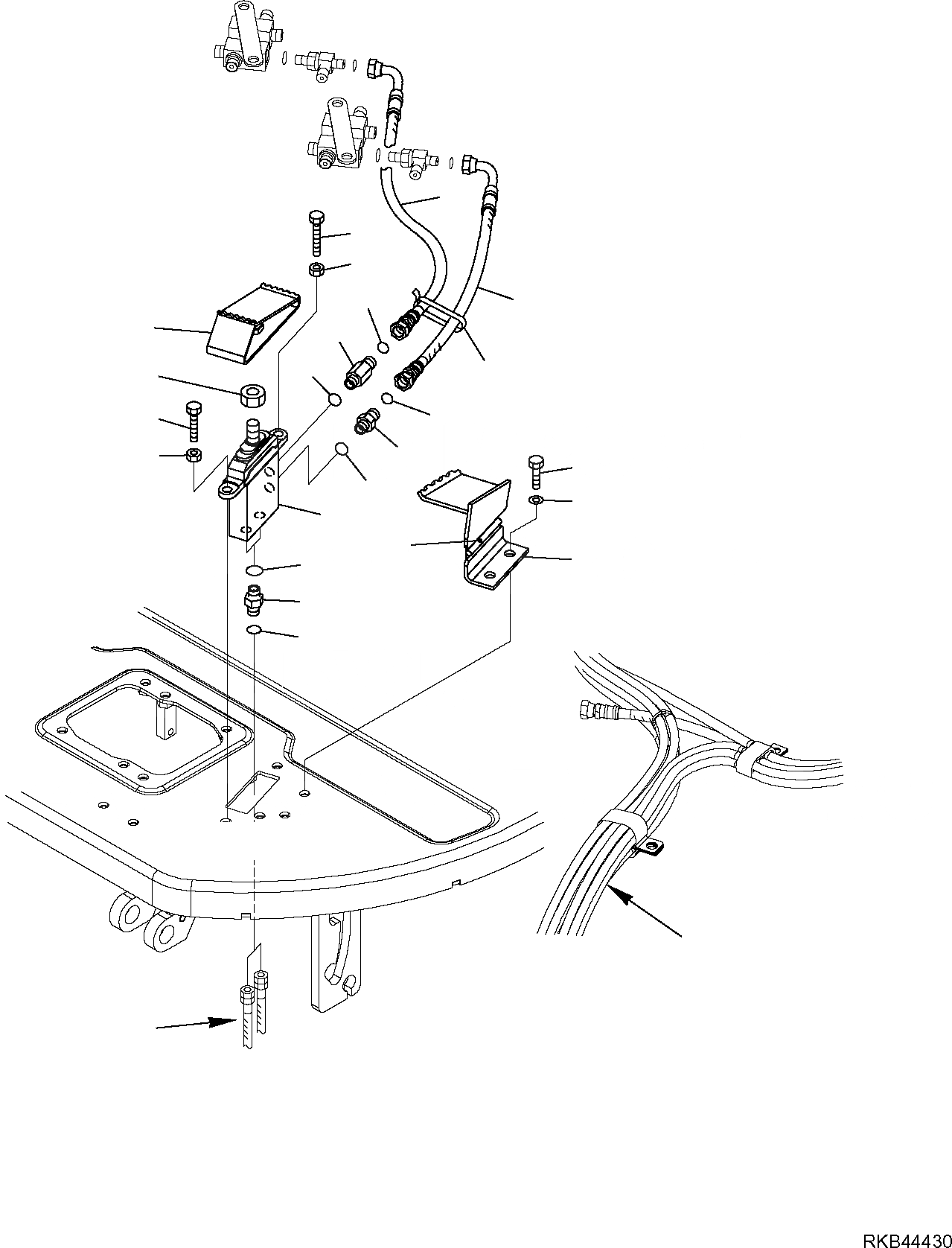 Схема запчастей Komatsu PC27MR-2 - ГИДРОЛИНИЯ (НАВЕСНОЕ ОБОРУД-Е) (ДЛЯ НАВЕСА) (/7) РАБОЧЕЕ ОБОРУДОВАНИЕ