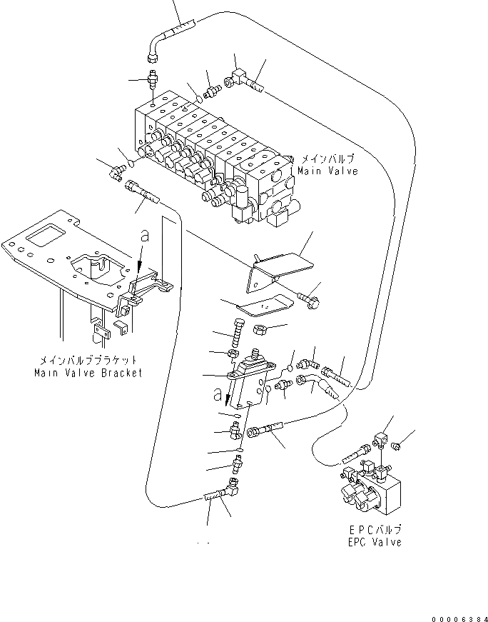 Схема запчастей Komatsu PC27MRX-1 - ПЕДАЛЬ УПРАВЛ-Я РАБОЧ. ОБОРУД. (MULTI PATTERN) (ДЛЯ СЕВ. АМЕРИКИ) КАБИНА ОПЕРАТОРА И СИСТЕМА УПРАВЛЕНИЯ