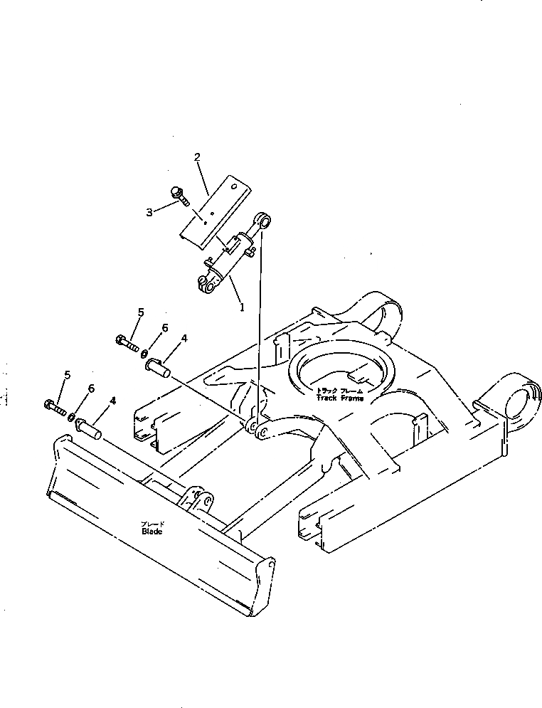 Схема запчастей Komatsu PC28UD-2 - ЦИЛИНДР ОТВАЛА И COVER РАБОЧЕЕ ОБОРУДОВАНИЕ
