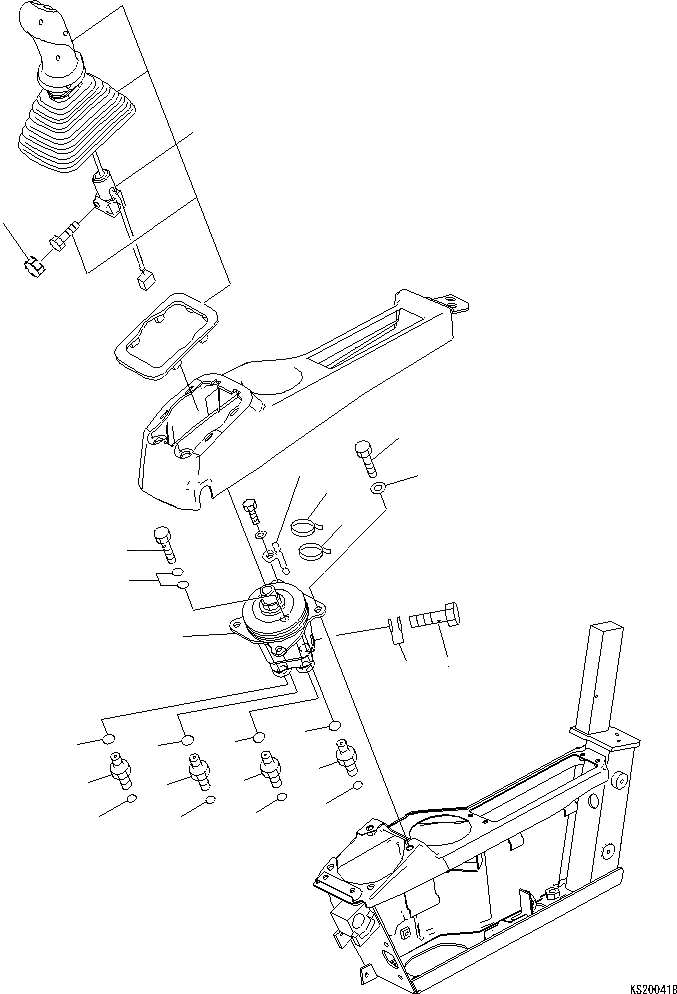 Схема запчастей Komatsu PC290NLC-8K - КАБИНА (7/) K OPERATORґS ОБСТАНОВКА И СИСТЕМА УПРАВЛЕНИЯ