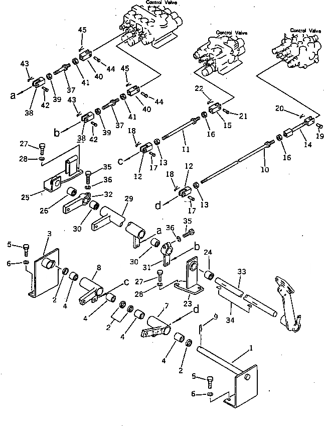 Схема запчастей Komatsu PC30-5 - МЕХ-М УПРАВЛ-Я РАБОЧ. ОБОРУД-EM (СПЕЦ-Я TBG) МАРКИРОВКА¤ ИНСТРУМЕНТ И РЕМКОМПЛЕКТЫ
