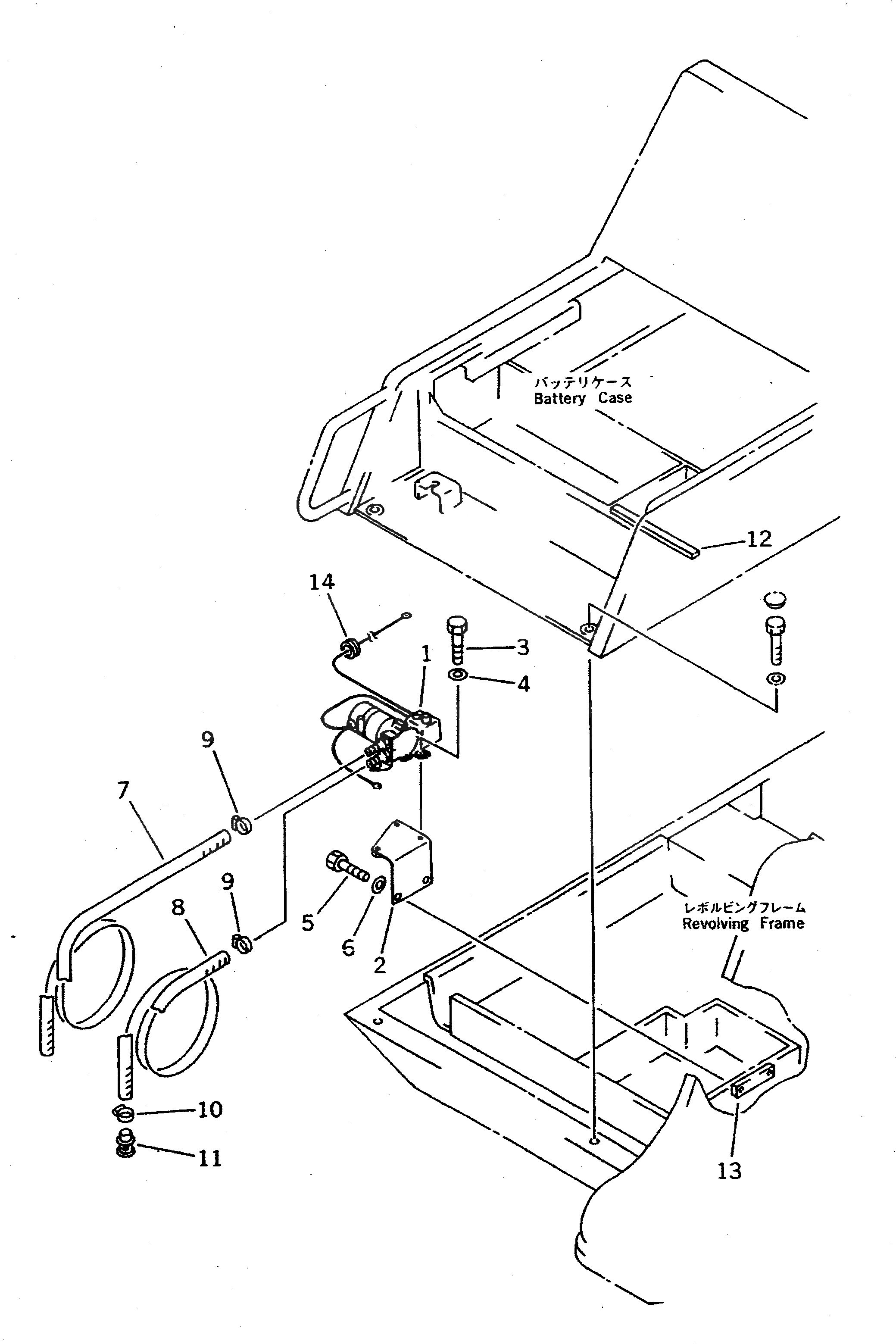 Схема запчастей Komatsu PC300 - НАСОС АВТОМАТИЧ. ЗАПРАВКИ КОМПОНЕНТЫ ДВИГАТЕЛЯ И ЭЛЕКТРИКА