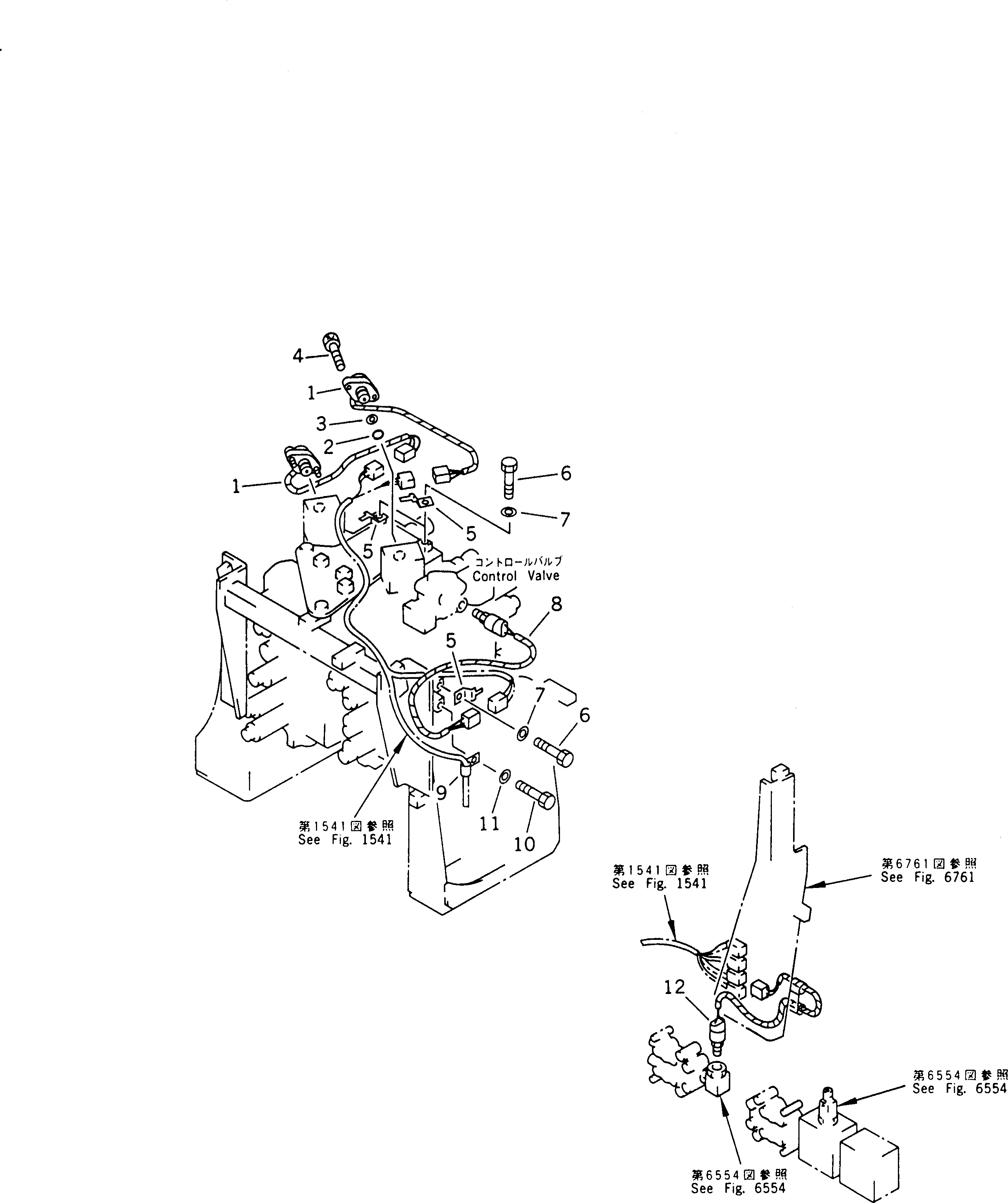 Схема запчастей Komatsu PC300-5K - ДАТЧИК ДАВЛЕНИЯ И PRESSURE ПЕРЕКЛЮЧАТЕЛЬ КОМПОНЕНТЫ ДВИГАТЕЛЯ И ЭЛЕКТРИКА