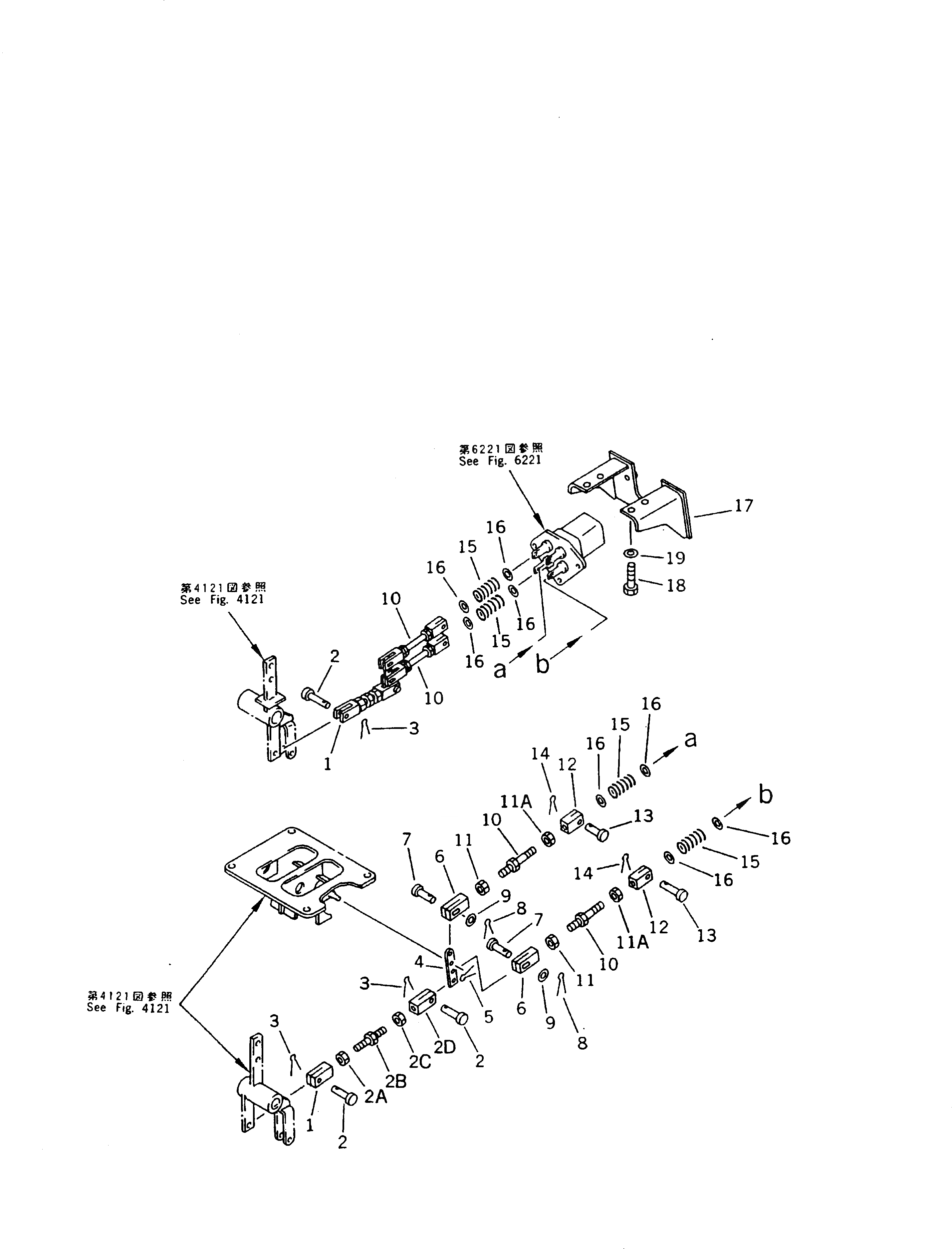 Схема запчастей Komatsu PC300HD-5K - КОНТРОЛЬ ХОДА МЕХАНИЗМ (ДЛЯ WRIST УПРАВЛ-Е) СИСТЕМА УПРАВЛЕНИЯ И ОСНОВНАЯ РАМА