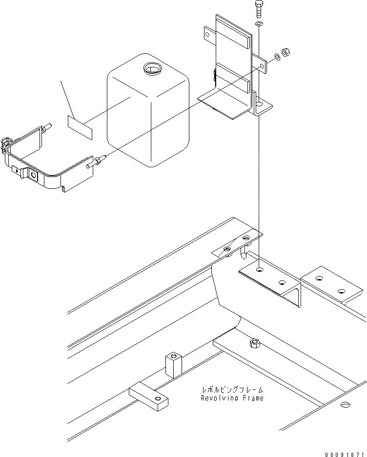 Схема запчастей Komatsu PC300LC-7 - ПЛАСТИНА (ХЛАДАГЕНТ ТАБЛИЧКИ) (INDNESIAN) МАРКИРОВКА