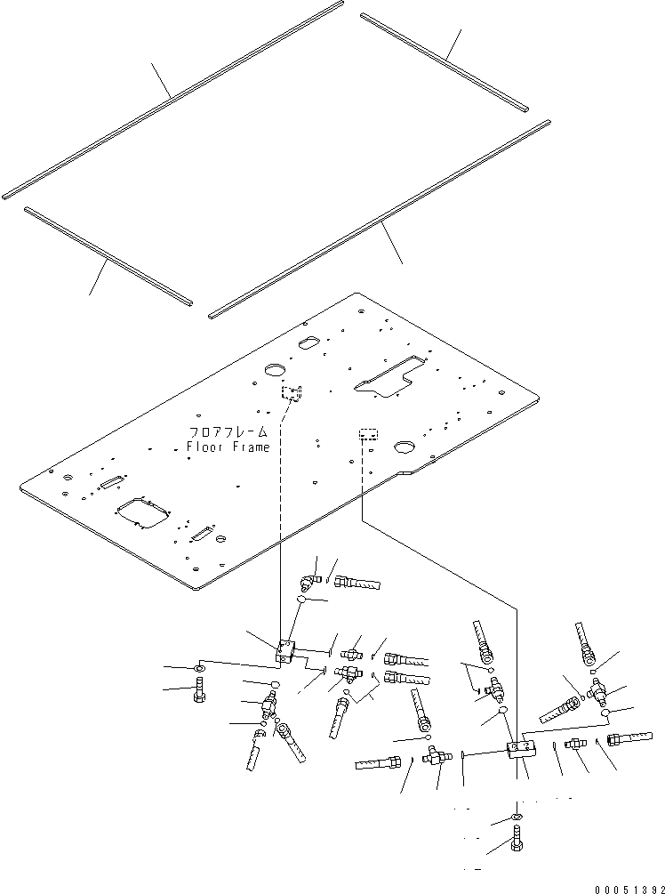 Схема запчастей Komatsu PC300LC-7E0 - ОСНОВН. КОНСТРУКЦИЯ (КАБИНА) (P¤ T БЛОК И УПЛОТНЕНИЕ) ( АКТУАТОР) КАБИНА ОПЕРАТОРА И СИСТЕМА УПРАВЛЕНИЯ