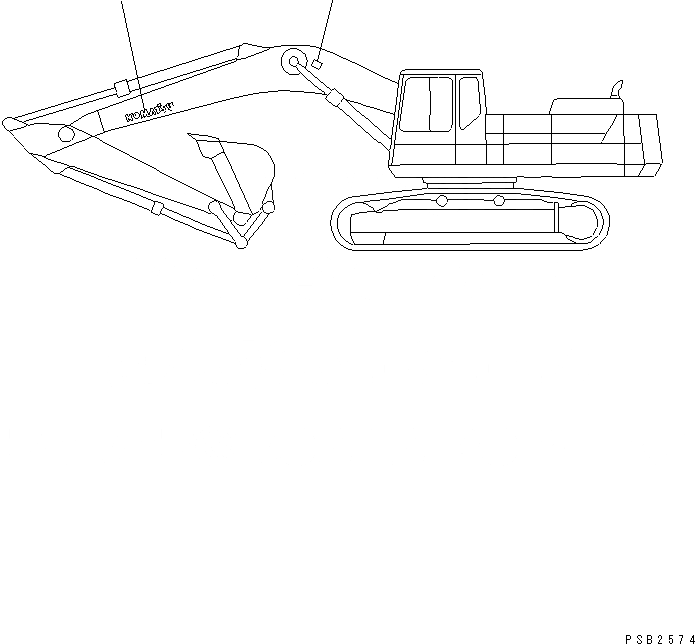 Схема запчастей Komatsu PC300LC-5K - МАРКИРОВКА (РАБОЧЕЕ ОБОРУДОВАНИЕ ) (ТРЕБ-Я ПО БЕЗОПАСНОСТИ ЕС)(№K7-) МАРКИРОВКА¤ ИНСТРУМЕНТ И РЕМКОМПЛЕКТЫ