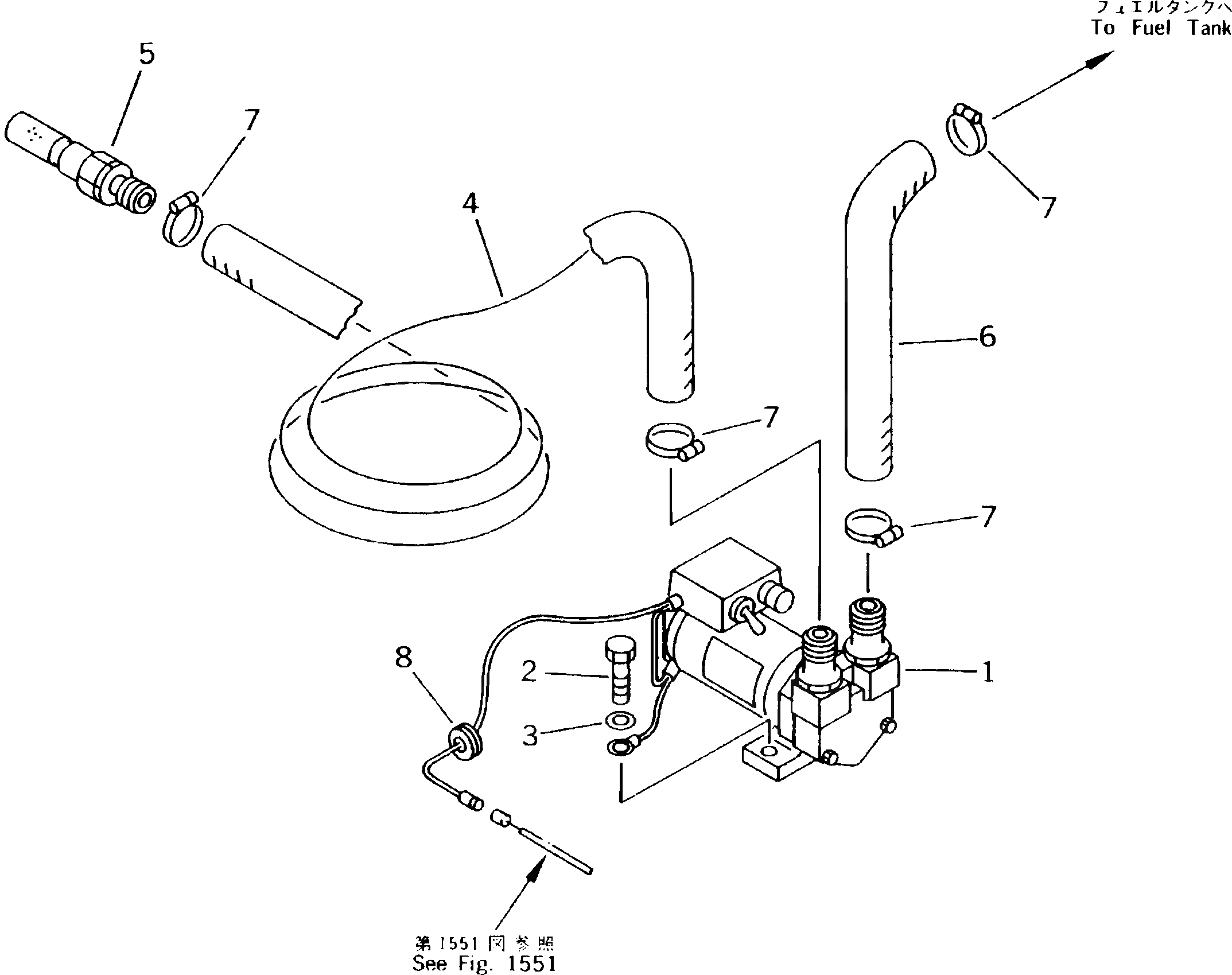 Схема запчастей Komatsu PC300NLC-5K - НАСОС АВТОМАТИЧ. ЗАПРАВКИ КОМПОНЕНТЫ ДВИГАТЕЛЯ И ЭЛЕКТРИКА