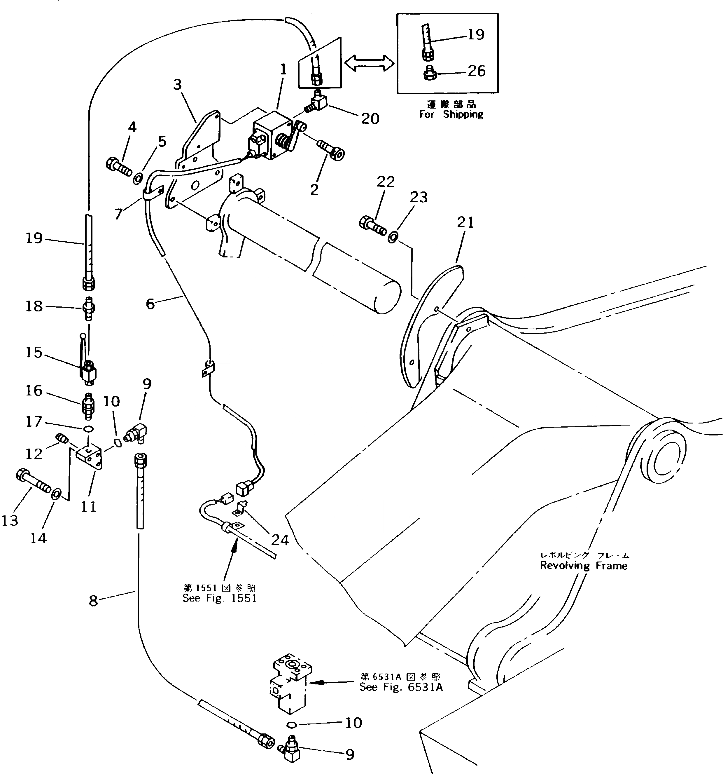 Схема запчастей Komatsu PC300NLC-5K - ПРЕДУПРЕЖД. ПЕРЕГРУЗКИ(№K-K) КОМПОНЕНТЫ ДВИГАТЕЛЯ И ЭЛЕКТРИКА